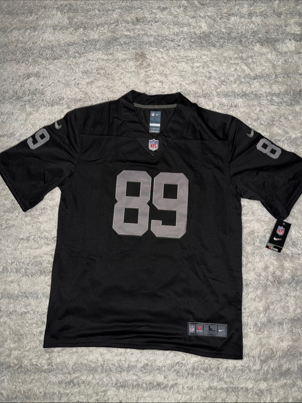 Oakland Raiders Brock Bowers #89 Jersey